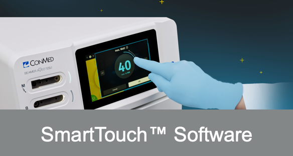 SmartTouch Software-Bildschirm